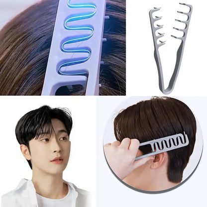 Texturizing Comb For Men, Men's Hair Styling Non-Slip Fluffy Texture Styling Comb, Salon Volumizing Texture Comb Root Lift Tool