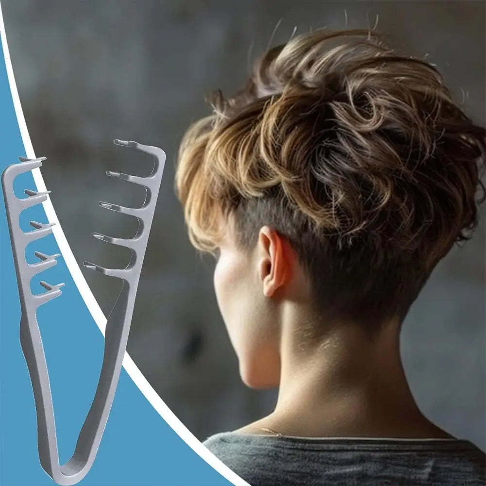 Texturizing Comb For Men, Men's Hair Styling Non-Slip Fluffy Texture Styling Comb, Salon Volumizing Texture Comb Root Lift Tool