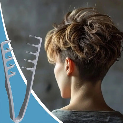Texturizing Comb For Men, Men's Hair Styling Non-Slip Fluffy Texture Styling Comb, Salon Volumizing Texture Comb Root Lift Tool
