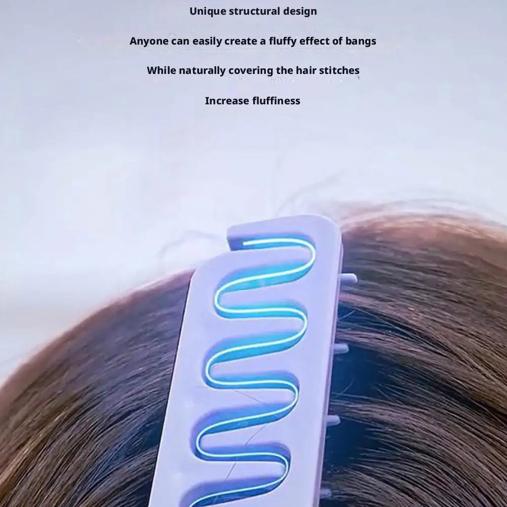 Texturizing Comb For Men, Men's Hair Styling Non-Slip Fluffy Texture Styling Comb, Salon Volumizing Texture Comb Root Lift Tool